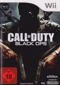 Call of Duty Black Ops Wii US box art